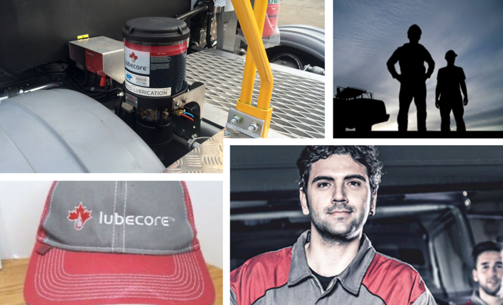 Lubecore collage promotional photos